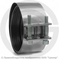 Хомут стальной оцинкованный SML Ду-150 CV Китай Хомут стальной оцинкованный SML Ду-150 CV Китай