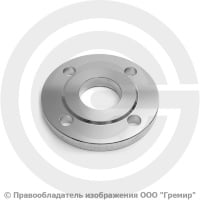 Фланец плоский нержавеющий 12х18н10т 1-40-6 ГОСТ 12820-80, Ру-6, Ду-40