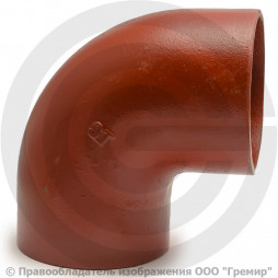 Отвод чугунный безраструбный SML Ду 50 88гр Китай