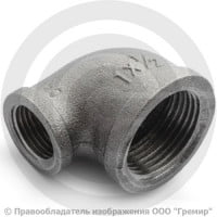 Угольник переходной чугунный ВР (ВН) Ду 25-15 (1"-1/2")