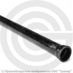 Труба чугунная канализационная Ду-100 безнапорная L=1м ГОСТ 6942-98 Завод Универсал