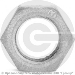 Контргайка чугунная оцинкованная ВР (ВН) Ду 25 (1")