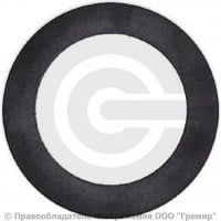 Прокладка фланцевая резиновая МБС А-400-16 Ду-400 Ру-16 ГОСТ 15180-86