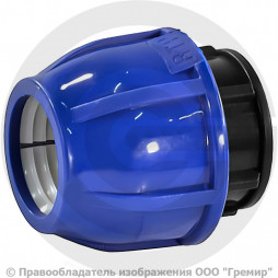 Заглушка ПЭ компрессионная Дн 110 Ру-16 RTP (РосТурПласт)