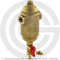 Дешламатор механический Т-образный латунный Ду-20 (3/4") Ру-10 ВР (ВН) Giacomini R146D Дешламатор механический Т-образный латунный Ду-20 (3/4") Ру-10 ВР (ВН) Giacomini R146D