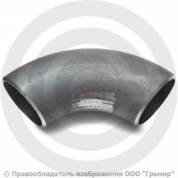 Отвод П90 355,6х8 (Ду-350) стальной (Ст.20) 90 градусов исп.1 ГОСТ 17375