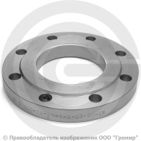 Фланец плоский стальной 1-100-16 ГОСТ 12820-80, Ру-16, Ду-100