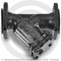 Фильтр магнитный сетчатый Y-образный чугунный фланцевый Ду-100 Ру-16 (Т<150°С) ЛМЗ ФСМ Фильтр магнитный сетчатый Y-образный чугунный фланцевый Ду-100 Ру-16 (Т<150°С) ЛМЗ ФСМ