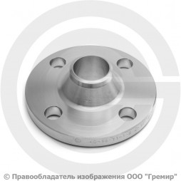 Фланец воротниковый нержавеющий 12х18н10т 1-40-10 ГОСТ 12821-80, Ру-10, Ду-40
