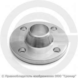 Фланец воротниковый нержавеющий 12х18н10т 1-50-10 ГОСТ 12821-80, Ру-10, Ду-50