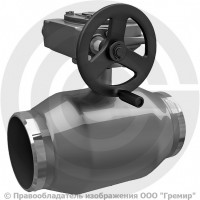 Кран стальной под приварку с редуктором Ду-600 Ру-25 L=1173мм полнопроходной LD КШ.Ц.П.Р. 600.025.П/П Кран стальной под приварку с редуктором Ду-600 Ру-25 L=1173мм полнопроходной LD КШ.Ц.П.Р. 600.025.П/П