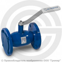 Кран стальной фланцевый Ду-100 Ру-16 L=230мм Temper КШ.Ц.Ф. З