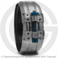 Хомут стальной оцинкованный SML Ду-150 Rapid Normaconnect Хомут стальной оцинкованный SML Ду-150 Rapid Normaconnect