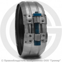 Хомут стальной оцинкованный SML Ду-150 Rapid Normaconnect