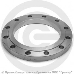 Фланец плоский стальной 1-200-16 ГОСТ 12820-80, Ру-16, Ду-200