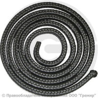 Набивка сальниковая сквозное плетение марка АП-31 8мм ГОСТ 5152-84