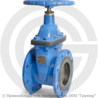 Задвижка чугунная фланцевая Ду-200 Ру-10/16 (Т<110°С) VOC4241C Tecofi