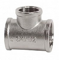 Тройник латунный переходной ВР (ВН) Ду 25-20-25 (1"-3/4"-1") никель SantechSystems Тройник латунный переходной ВР (ВН) Ду 25-20-25 (1"-3/4"-1") никель SantechSystems