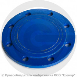 Заглушка фланцевая ЗФ Ду-200 эпокси ГОСТ ISO 2531-2012