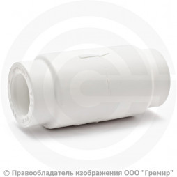 Клапан обратный PP-R белый Дн 25 внутренняя пайка RTP (РосТурПласт)