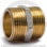 Ниппель латунный НР (НАР) Ду-32 (1 1/4") STOUT
