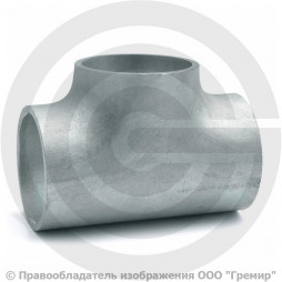 Тройник 219х8 (Ду-200) оцинкованный равнопроходной ГОСТ 17376