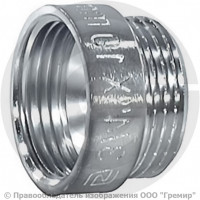 Удлинитель латунный ВР-НР (ВН-НАР) Ду-20 (3/4") L=10мм хром SantechSystems Удлинитель латунный ВР-НР (ВН-НАР) Ду-20 (3/4") L=10мм хром SantechSystems