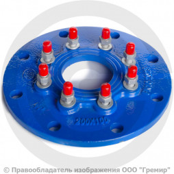 Фланец переходной (редукционный) Ду 300-100 ГОСТ ISO 2531-2012