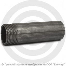 Резьба стальная удлиненная L=100мм Ду-25 (1") АС