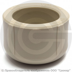 Заглушка (пробка) PP-R серая внутренняя пайка Дн 75 VALFEX