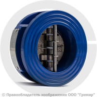 Клапан обратный двухстворчатый чугунный межфланцевый Ду-65 Ру-16 (Т<120°С) ств чугун Benarmo Клапан обратный двухстворчатый чугунный межфланцевый Ду-65 Ру-16 (Т<120°С) ств чугун Benarmo