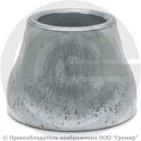 Переход 57х3-32х2 (Ду 50-25) оцинкованный концентрический ГОСТ 17378 КАЗ Переход 57х3-32х2 (Ду 50-25) оцинкованный концентрический ГОСТ 17378 КАЗ