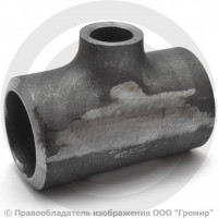 Тройник П 88,9х8-60,3х5,6 (Ду 80-50) стальной (Ст.20) переходной исп.1 ГОСТ 17376 Тройник П 88,9х8-60,3х5,6 (Ду 80-50) стальной (Ст.20) переходной исп.1 ГОСТ 17376