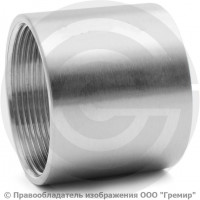 Муфта нержавеющая AISI 304 равнопроходная Ду-100 (4") Муфта нержавеющая AISI 304 равнопроходная Ду-100 (4")