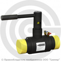 Клапан балансировочный ручной стальной фланцевый Ду-150 Ру-16 Kvs=317.58м3/ч с измерительными ниппелями Venturi FODRV Broen