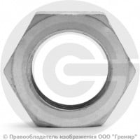 Контргайка стальная оцинкованная Ду-50 (2")