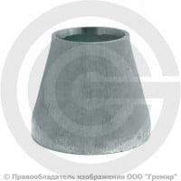 Переход 42,4х3,6-26,9х3,2 (Ду 32-20) оцинкованный концентрический исп.1 ГОСТ 17378