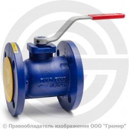 Кран чугунный фланцевый Ду-40 Ру-16 L=140мм полнопроходной Broen V565