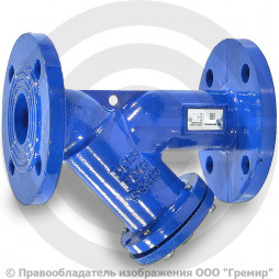Фильтр сетчатый Y-образный чугунный фланцевый Ду-50 Ру-16 (Т<300°С) Benarmo