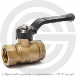 Кран трехходовой для манометра Ду-15 Ру-16 ВР (ВН) G1/2"-G1/2" с ручкой LD Pride 44.341.15.2