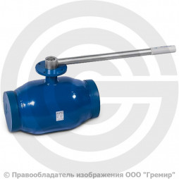 Кран стальной под приварку ISO Ду-200 Ру-25 L=430мм Temper КШ.Ц.П