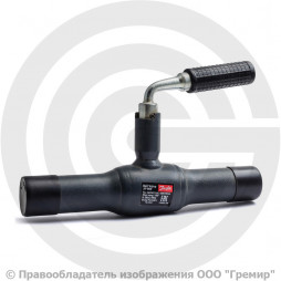 Кран стальной под приварку Ду-25 Ру-40 L=230мм Ридан Jip-R Premium WW