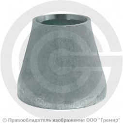 Переход 48,3х2,6-26,9х2 (Ду 40-20) оцинкованный концентрический исп.1 ГОСТ 17378