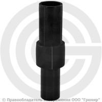 Переход ПЭ100-сталь спигот неразъемный газ Дн 32-25 SDR11 Переход ПЭ100-сталь спигот неразъемный газ Дн 32-25 SDR11