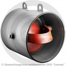Клапан обратный поворотный стальной под приварку Ду-300 Ру-40 (Т<350°С) 19с47нж