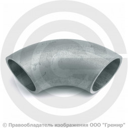 Отвод 114х4 (Ду-100) оцинкованный 90 градусов ГОСТ 17375