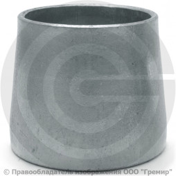 Переход 89х3,5-76х3,5 (Ду 80-65) оцинкованный концентрический ГОСТ 17378 КАЗ