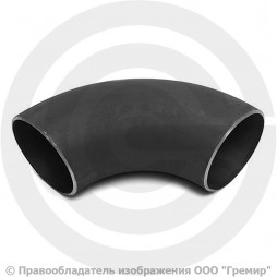 Отвод П90 159х10 (Ду-150) стальной (Ст.20) 90 градусов ГОСТ 17375