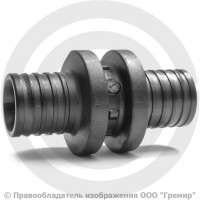 Муфта аксиальная PPSU для PE-X труб Дн 25 RAUTITAN PX Rehau