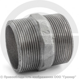 Ниппель чугунный НР (НАР) Ду 50 (2")